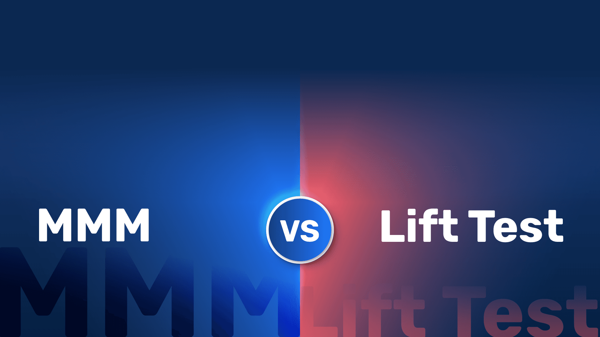 Marketing Mix Modeling vs. Lift Tests